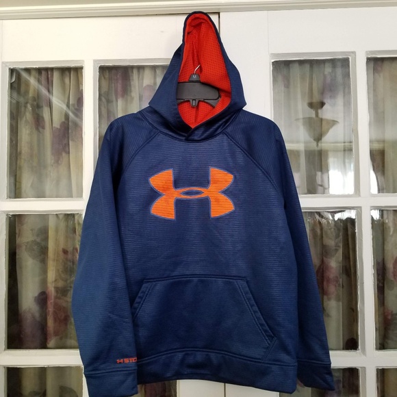 under armour hoodie navy blue